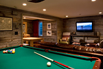 del zotto builders renovated basement