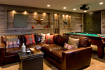 del zotto builders renovated basement